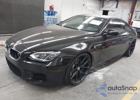 2013 BMW M6 z USA, uszkodzony, nr VIN WBSLX9C53DD159820